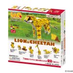 LaQ Animal World LION & CHEETAH