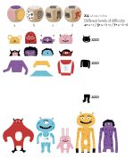 ⁦لعبة اطفال ملاحظة و سرعة - وحوشي⁩ - الصورة ⁦5⁩