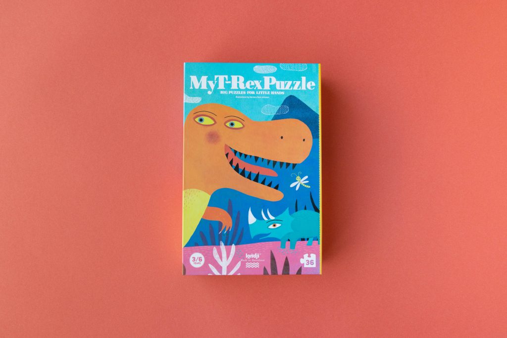 لعبة تركيب بازل الديناصورات