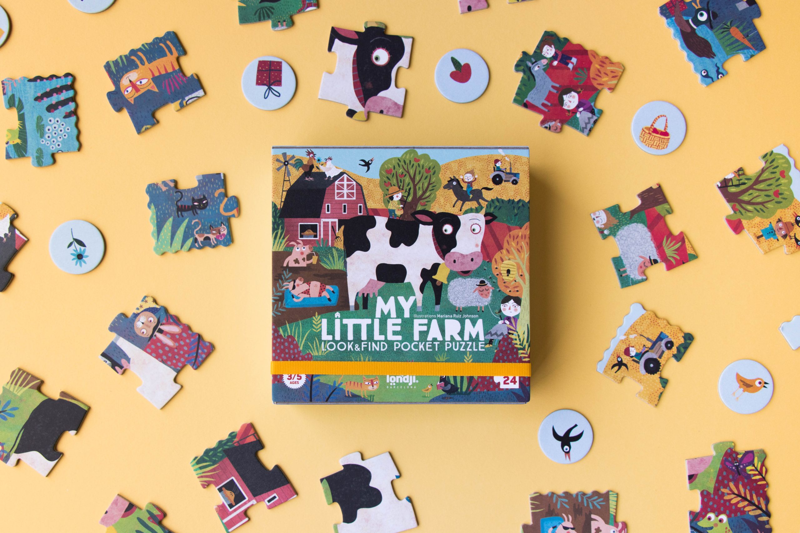 PZ563_MY_LITTLE_FARM_POCKET_HD_1 Pocket Puzzle - My Little Farm - Image 1
