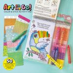 Art on the go! Safari Collage